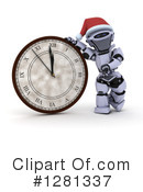 Robot Clipart #1281337 by KJ Pargeter