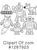 Robot Clipart #1287923 by visekart