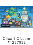 Robot Clipart #1287932 by visekart