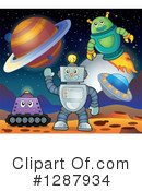 Robot Clipart #1287934 by visekart