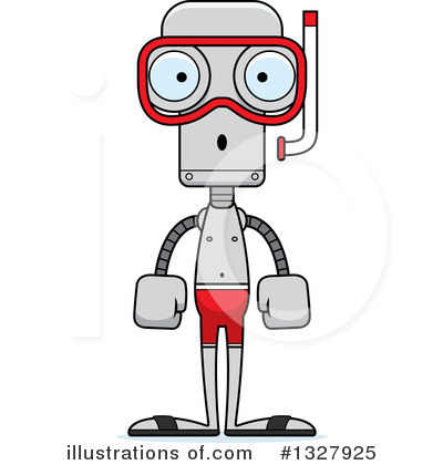 Royalty-Free (RF) Robot Clipart Illustration by Cory Thoman - Stock Sample #1327925