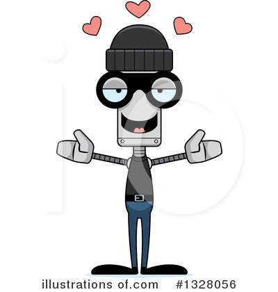 Royalty-Free (RF) Robot Clipart Illustration by Cory Thoman - Stock Sample #1328056
