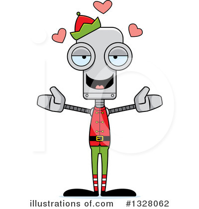 Royalty-Free (RF) Robot Clipart Illustration by Cory Thoman - Stock Sample #1328062
