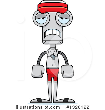 Royalty-Free (RF) Robot Clipart Illustration by Cory Thoman - Stock Sample #1328122