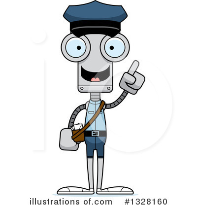 Royalty-Free (RF) Robot Clipart Illustration by Cory Thoman - Stock Sample #1328160