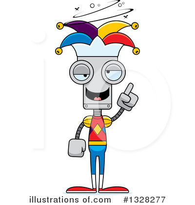 Royalty-Free (RF) Robot Clipart Illustration by Cory Thoman - Stock Sample #1328277