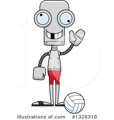 Royalty-Free (RF) Robot Clipart Illustration by Cory Thoman - Stock Sample #1328310