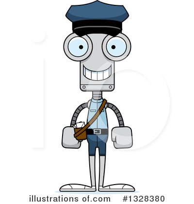 Royalty-Free (RF) Robot Clipart Illustration by Cory Thoman - Stock Sample #1328380