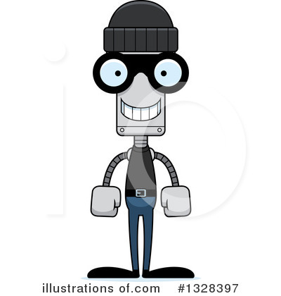 Royalty-Free (RF) Robot Clipart Illustration by Cory Thoman - Stock Sample #1328397