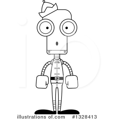 Royalty-Free (RF) Robot Clipart Illustration by Cory Thoman - Stock Sample #1328413