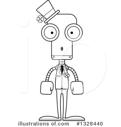 Royalty-Free (RF) Robot Clipart Illustration by Cory Thoman - Stock Sample #1328440