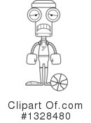 Robot Clipart #1328480 by Cory Thoman