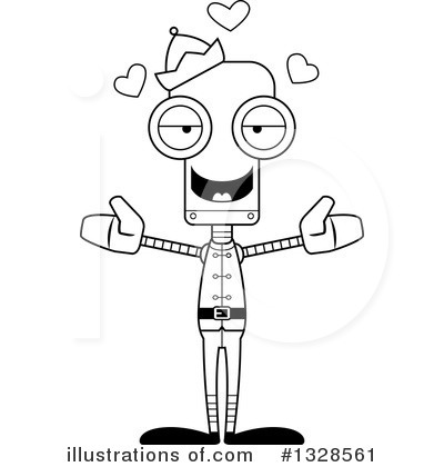 Royalty-Free (RF) Robot Clipart Illustration by Cory Thoman - Stock Sample #1328561