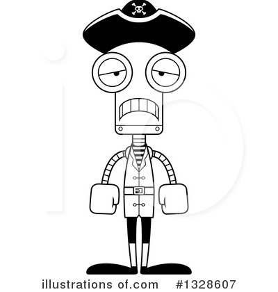 Royalty-Free (RF) Robot Clipart Illustration by Cory Thoman - Stock Sample #1328607