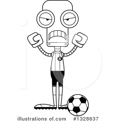 Royalty-Free (RF) Robot Clipart Illustration by Cory Thoman - Stock Sample #1328637