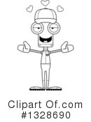 Robot Clipart #1328690 by Cory Thoman
