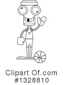 Robot Clipart #1328810 by Cory Thoman