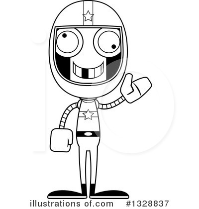 Royalty-Free (RF) Robot Clipart Illustration by Cory Thoman - Stock Sample #1328837