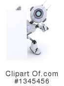 Robot Clipart #1345456 by KJ Pargeter
