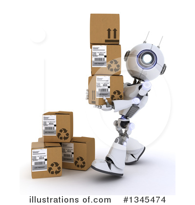 Package Clipart #1345474 by KJ Pargeter