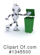 Robot Clipart #1345500 by KJ Pargeter
