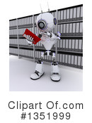 Robot Clipart #1351999 by KJ Pargeter