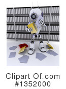 Robot Clipart #1352000 by KJ Pargeter