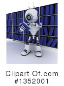 Robot Clipart #1352001 by KJ Pargeter