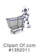 Robot Clipart #1352011 by KJ Pargeter