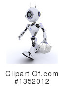 Robot Clipart #1352012 by KJ Pargeter