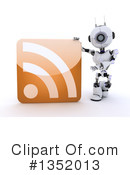 Robot Clipart #1352013 by KJ Pargeter