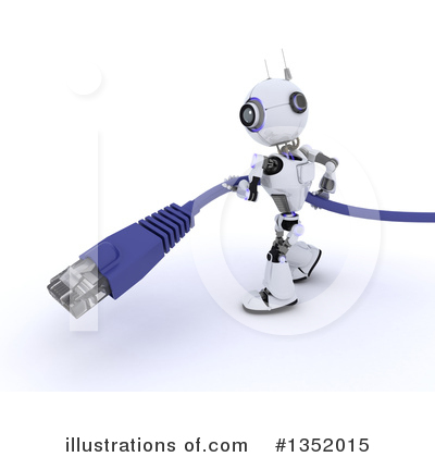Royalty-Free (RF) Robot Clipart Illustration by KJ Pargeter - Stock Sample #1352015