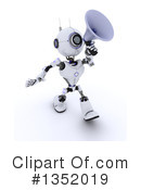 Robot Clipart #1352019 by KJ Pargeter