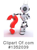 Robot Clipart #1352039 by KJ Pargeter