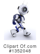 Robot Clipart #1352048 by KJ Pargeter