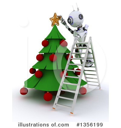 Royalty-Free (RF) Robot Clipart Illustration by KJ Pargeter - Stock Sample #1356199