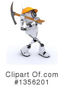 Robot Clipart #1356201 by KJ Pargeter