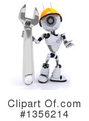 Robot Clipart #1356214 by KJ Pargeter