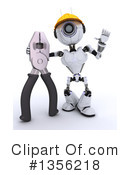 Robot Clipart #1356218 by KJ Pargeter
