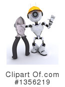 Robot Clipart #1356219 by KJ Pargeter