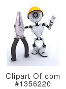 Robot Clipart #1356220 by KJ Pargeter