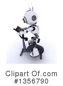 Robot Clipart #1356790 by KJ Pargeter