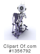 Robot Clipart #1356792 by KJ Pargeter