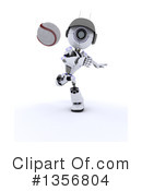 Robot Clipart #1356804 by KJ Pargeter
