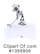 Robot Clipart #1356806 by KJ Pargeter
