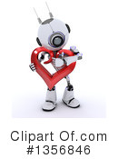 Robot Clipart #1356846 by KJ Pargeter