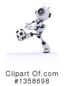 Robot Clipart #1358698 by KJ Pargeter