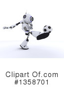 Robot Clipart #1358701 by KJ Pargeter