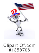 Robot Clipart #1358706 by KJ Pargeter