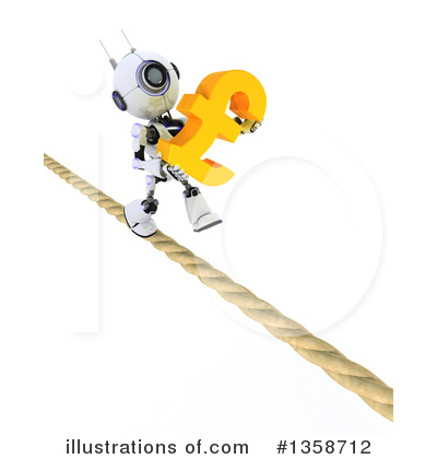 Royalty-Free (RF) Robot Clipart Illustration by KJ Pargeter - Stock Sample #1358712